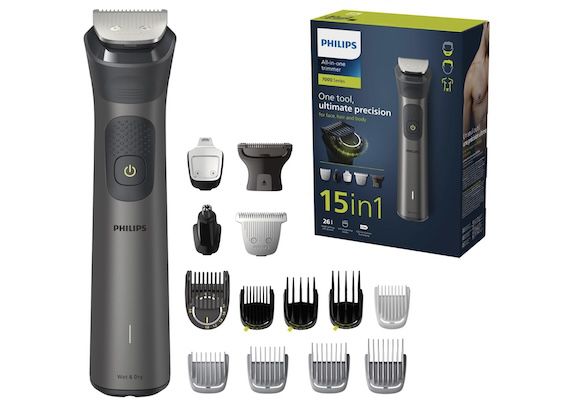 philips multigroom barttrimmer und haarschneider 54,39 euro statt 65 euro