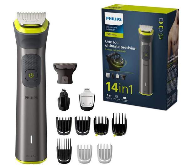 philips mg7930 multigroom trimmer alles in einem für 49,99 euro (statt 74 euro)