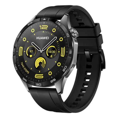 huawei watch gt 4 smartwatch 46mm gps ios android stainless steel bis zu 7 tage akkulaufzeit