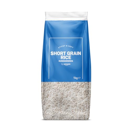 Produktbild: rundkornreis by Amazon, 1 kg, glutenfrei, ideal für Beilagen und Risotto