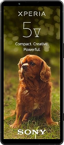 sony xperia 5 v smartphone 6,1 zoll display 21:9 schwarz - amazon exklusiv