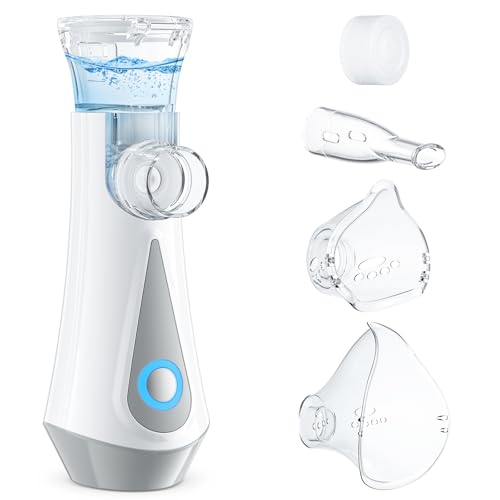 inhalationsgerät jossis ultra leise inhalator für erwachsene kinder 1-5m partikelgröße