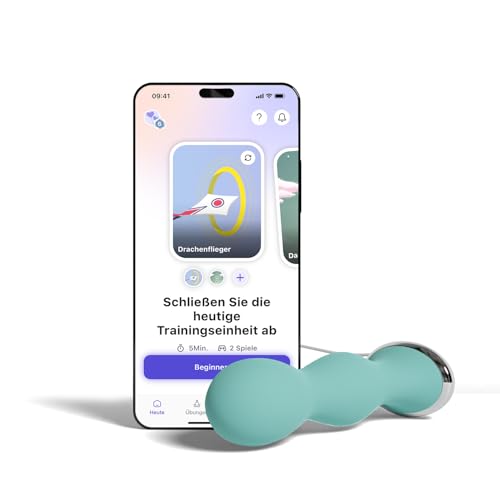 beckenbodentrainer perifit mit app, kegel-übung für frauen, stärkt muskulatur