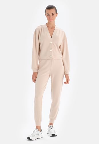 jogginghose damen ecru regular waist, dagi, größe m