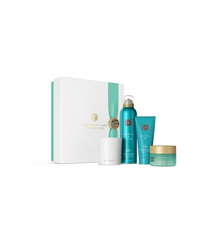rituals geschenkbox the ritual of karma  körperpflege set mit lotus und weißem tee
