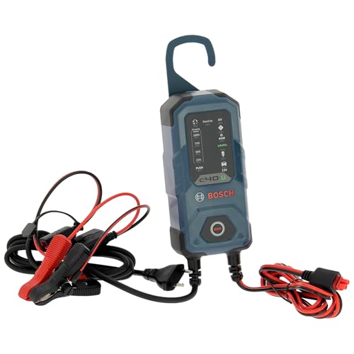 bosch c40-li autoladegerät 5a blei-säure agm efb gel sli li mit ladezustandsanzeige