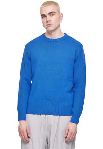 urban classics sweatshirt herren oversized heavy sweater royal blau S