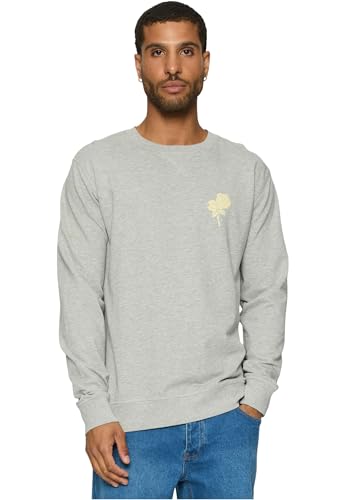 mister tee sweatshirt wasted youth crewneck grau herren xs