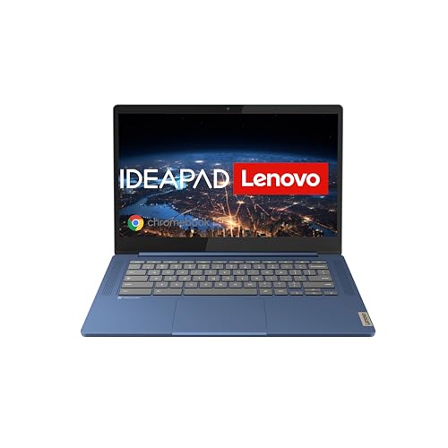 lenovo chromebook ideapad slim 3 14" full hd mediatek 520 4gb ram 64gb ssd blau