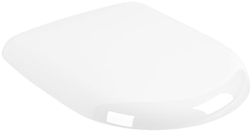 Villeroy & Boch Antao WC-Sitz D-Form, Absenkautomatik, Duroplast, Weiß Alpin