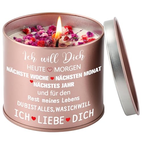 prstenly lavendel kerze 9oz geschenk für frauen zum hochzeitstag valentinstag weihnachten