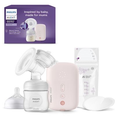 philips avent elektrische einzelmilchpumpe scf395/31 für 79,99 euro