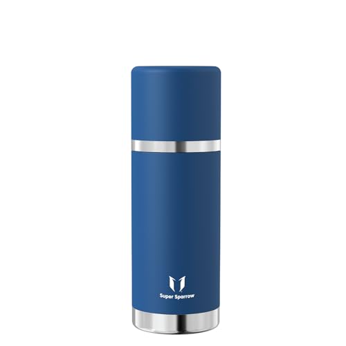 super sparrow edelstahl trinkflasche 500 ml 750 ml 1000 ml bpa-frei isoliert auslaufsicher