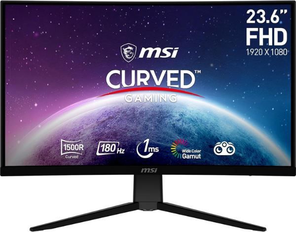 msi g2422c 23,6" fhd curved gaming monitor 180hz 1ms für 99,99