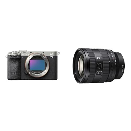 sony alpha 7c ii spiegellose kamera 33 mp 4k video neigbarer touchscreen silber + sel2070g