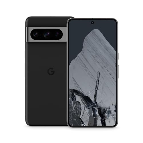 google pixel 8 pro, 256gb, android smartphone, obsidian, s...ctua display