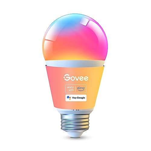 govee smart glühbirne e27 rgbww led lamp dimmbar wifi bluetooth 1000lm 1 stück