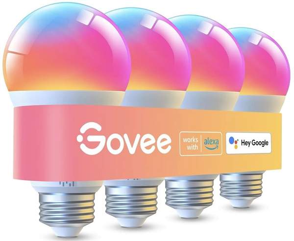 govee 4x smarte led glühbirne e27 1000 lm je 39,99 euro statt 50 euro