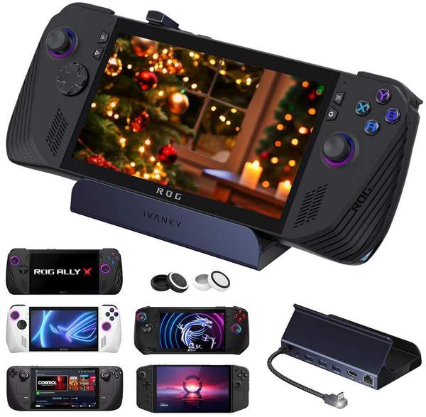 iVANKY 8in1 gaming dock 4K 144Hz für 19,99 Euro statt 30 Euro