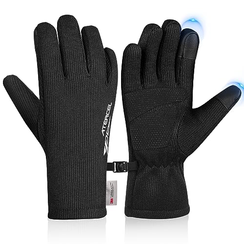 atercel winterhandschuhe männer frauen, touchscreen fleece-futter für outdoor-sport