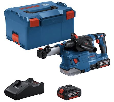 bosch professional gbh 18v-22 akku bohrhammer 2x 4.0ah akku für 367