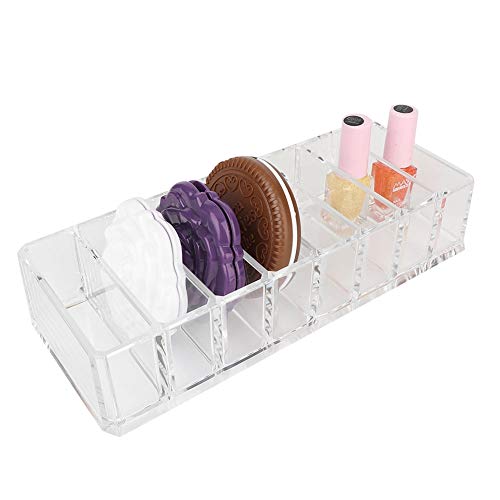 serlium kosmetik organizer 8 slots acryl make-up vitrine lidschatten lippenstift halterung