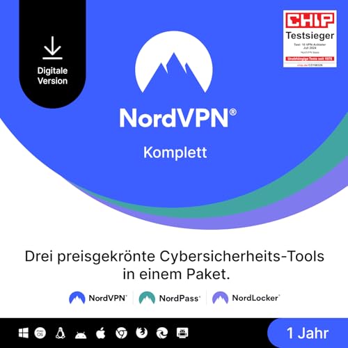 nordvpn 1 jahr, vpn und cybersicherheitssoftware, digitaler code