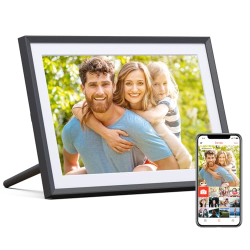 digitaler bilderrahmen 15,6 zoll fhd touchscreen, ARZOPA 32GB, wlan fotos teilen