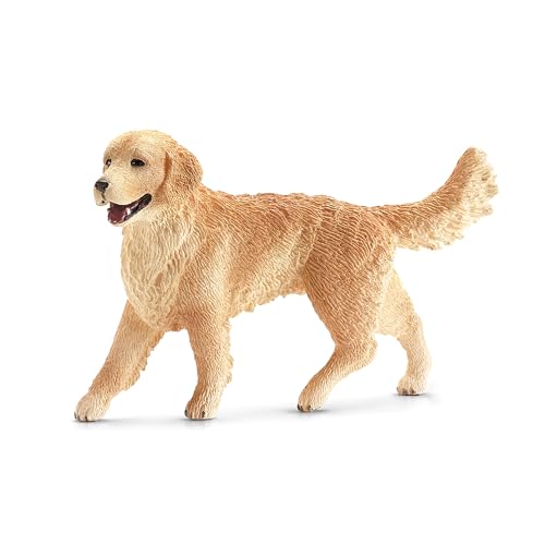 golden retriever hündin schleich 16395, farm world, 2 x 7 x 5 cm, ab 3 jahren
