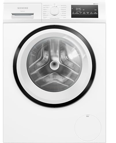 siemens wm14n225 waschmaschine 9kg led-display weiß 60cm