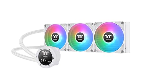 Produktbild: thermaltake th360 v2 ultra argb snow edition all-in-one liquid cooler