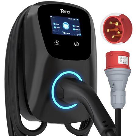 Produktbild: tera ev charger w01 wallbox 11kw 16a 400v 3-phasen app für 322,99