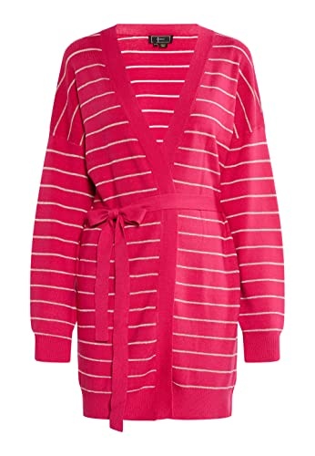 paino Frauen Cardigan, Pink, XS/S, leichte Strickjacke, ideal für Frühling und Sommer