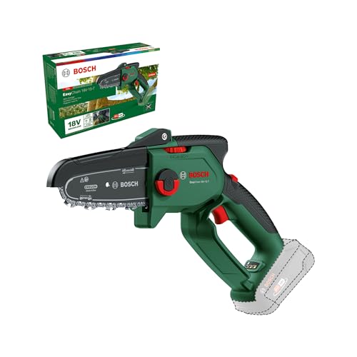 bosch akku-kettensäge easychain 18v, 15 cm schwertlänge, leicht und handlich