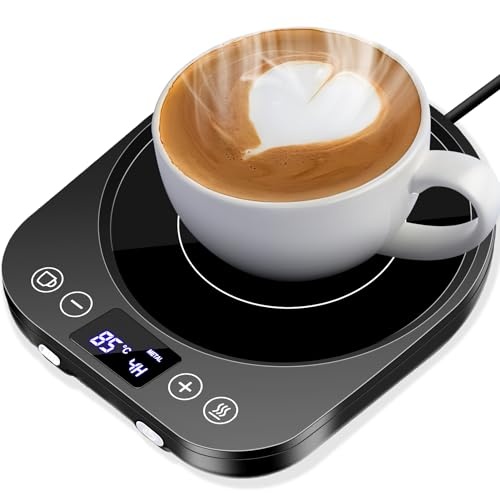 Produktbild: Kaffeewärmer, elektrischer tassenwärmer mit 9 temperatureinstellungen und auto shut-off