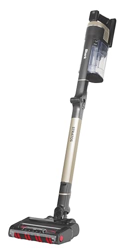 shark stratos kabelloser akku-staubsauger, messing anthrazit, iz400eut