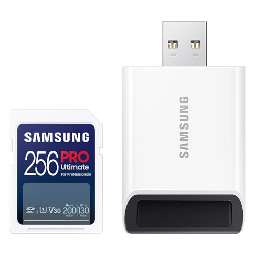 samsung pro ultimate sd-karte 256 gb uhs-i u3 200 mb/s lesen 130 mb/s schreiben