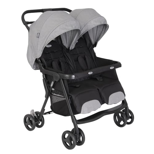 graco duorider doppel-kinderwagen geschwisterwagen bis 3 jahre leicht zusammenklappbar