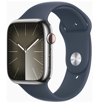 apple watch series 9 4g 45mm edelstahl nur 529,76 euro statt 733 euro