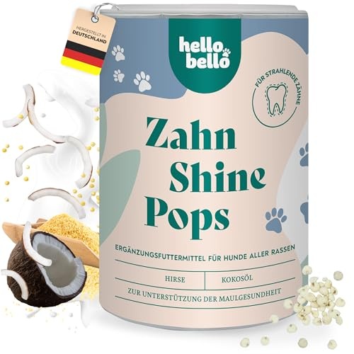kaltgepresste zahn shine pops für hunde 200g - zahnsteinentferner, zahnpflege, snack