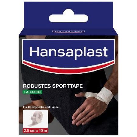 sporttape 2,5cm x 10m hansaplast robust ab 3,19 statt 5,99