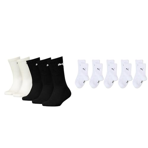 puma socks weiß und black/white 35-38, unisex, sportlich, bequem