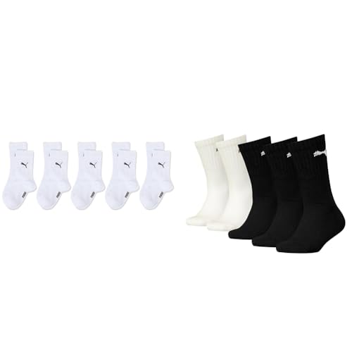 Produktbild: puma socks weiß, black/white, größe 31-34