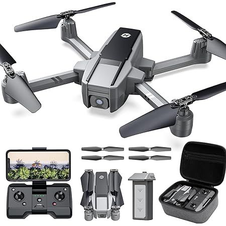 4K drohne holy stone hs440d mit gps, 20 min flugzeit für 74,99 statt 150