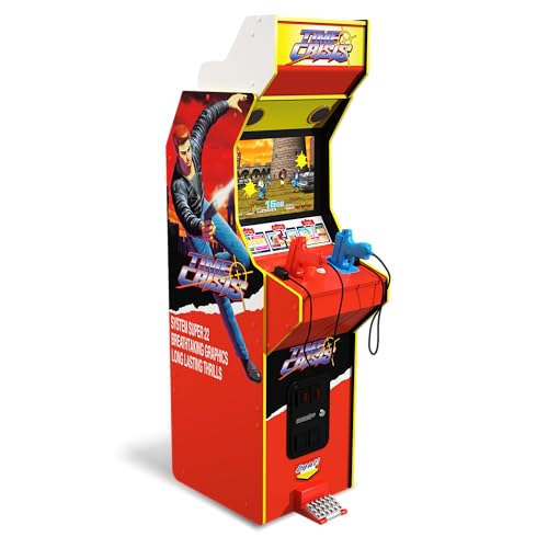 arcade1up time crisis automat - lightgun arcade spielautomat retro console