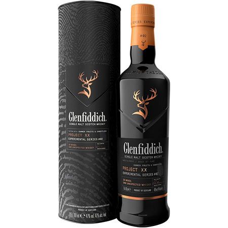 glenfiddich experimental series project xx single malt scotch whisky 38,75