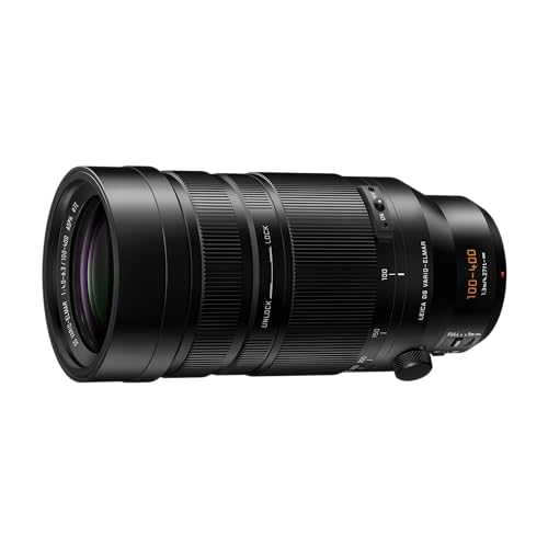 panasonic lumix h-rsa100400e objektiv 100-400mm für video schwarz