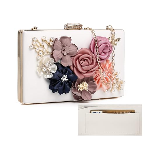 bluaqua abendtasche rosa klein clutch damen elegant gold pink trachtentasche