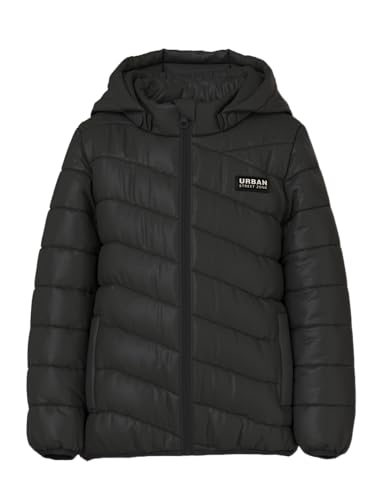 Produktbild: name it nmmmonay steppjacke für jungen, schwarz, größe 80