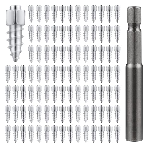 reifenspikes 200 stk, 4x9mm spike schrauben für auto, lkw, motorrad, fahrrad, stiefel